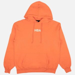 Hood By Air Orange Hoodie